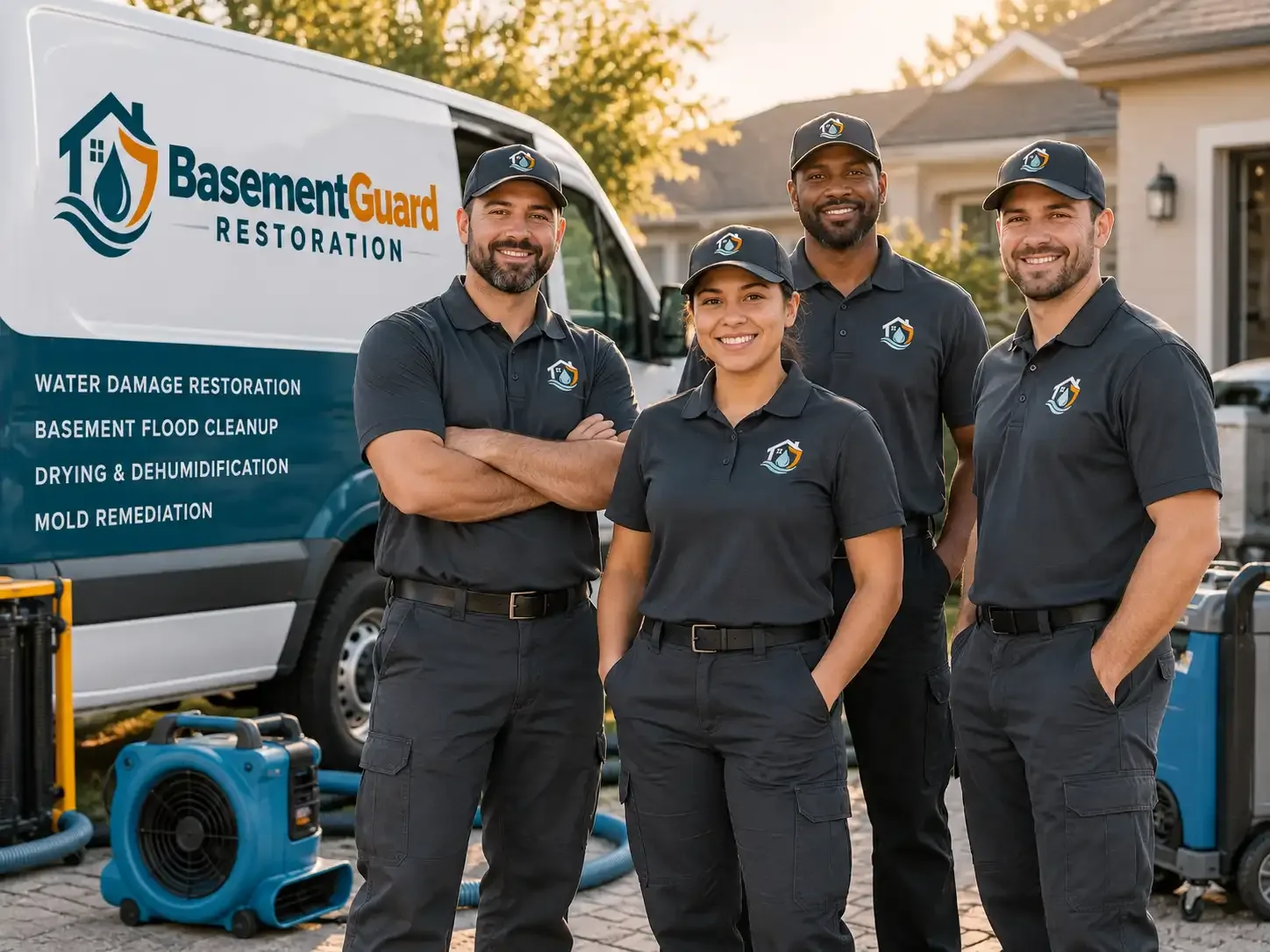 Basement Water Damage Restoration company in Monroe Center, IL